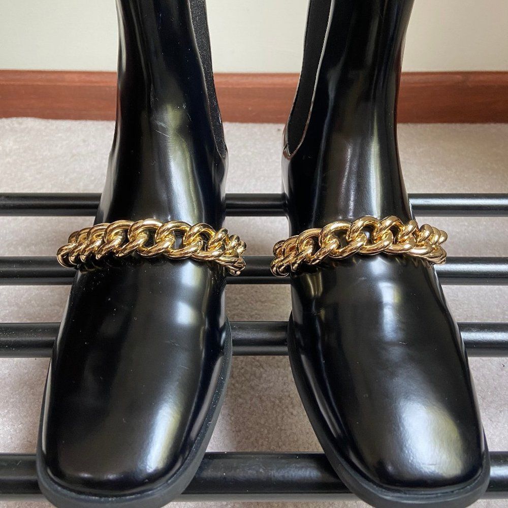 Jeffrey Campbell Emrys Chelsea Leather Boots New Nwob